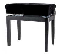 GEWA Piano bench Deluxe Compartment Black highgloss Банкетка для пианино
