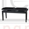 GEWA Piano bench Deluxe Double Black matt Банкетка для пианино двойная