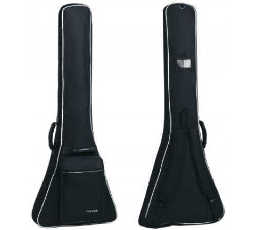 GEWA Economy 12 E-Guitar Flying-V Blackчехол для электрогитары, водоустойчив., утепл. 12 мм