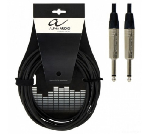 ALPHA AUDIO Peak Line кабель инструментальный monojackХ2, 6 м