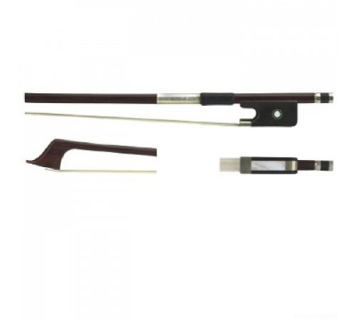 GEWA Double Bass Bow Brazil Wood Student German 3/4 смычок для контрабаса, круглая трость