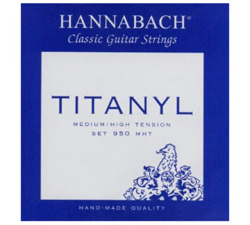 HANNABACH 950 струны для кл. гитары (medium/high) Titanyl