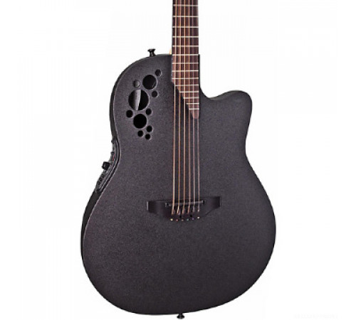 OVATION 1778TX-5 Elite TX Mid Cutaway Black Textured электроакустическая гитара (Корея)