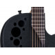 OVATION 1778TX-5 Elite TX Mid Cutaway Black Textured электроакустическая гитара (Корея)