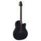 OVATION 2058TX-5 Elite T Deep Contour Cutaway 12-string Black Textured 12-стр. гитара (Корея)