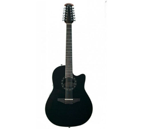 OVATION 2751AX-5 Standard Balladeer Deep Contour Cutaway 12-String Black гитара (Корея)