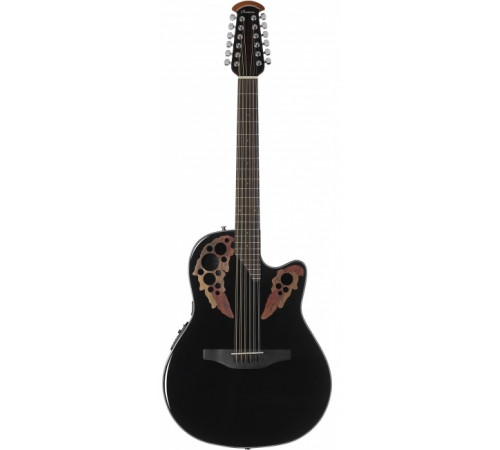 OVATION CE4412-5 Celebrity Elite Mid Cutaway Black  электроакустическая гитара (Китай)
