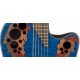 OVATION CE44P-8TQ Celebrity Elite Plus Mid Cutaway Trans Blue Quilt Maple  гитара (Китай)