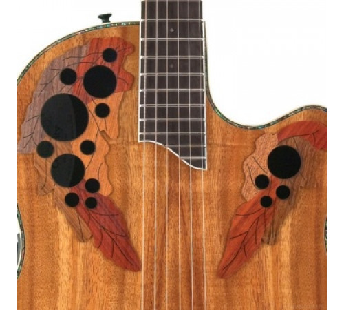 OVATION CE44P-FKOA Celebrity Elite Plus Mid Cutaway Natural Figured Koa гитара (Китай)