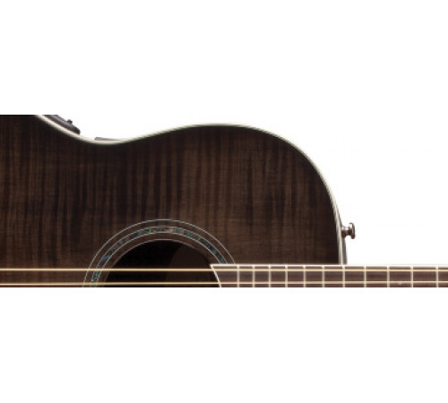 OVATION CS24P-TBBY Celebrity Standard Plus Mid Cutaway Trans Black Flame Maple гитара (Китай)