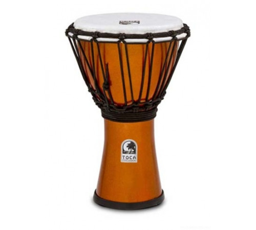 TOCA TFCDJ-7MO Freestyle Colorsound Djembe X-Small Metallic Orange джембе, синтетика, 7