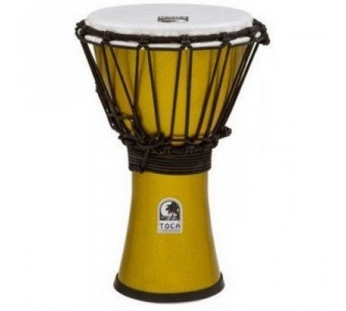 TOCA TFCDJ-7MY Freestyle Metallic Yellow джембе 7