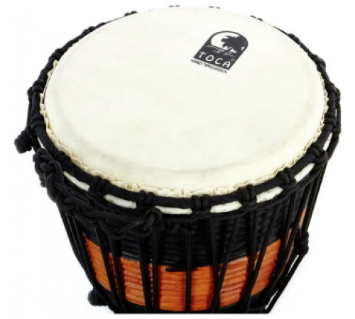 TOCA TSSDJ-MB Toca Street Series Rope Tuned Wood Djembe Medium джембе, красное дерево, 10