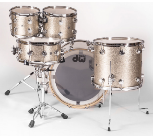 DW Collector Finish Ply Nickel Sparkle Ударная установка 14/10/12/16/22