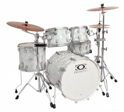 DRUMCRAFT Series 7 Progressive Maple Liguid Chrome/Satin Chrome HW барабанная установка, клен