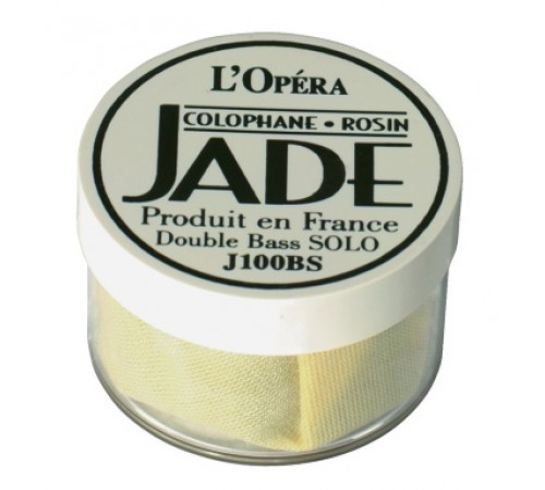 GEWA Rosin Jade канифоль для контрабас в прозрачной синтетической упаковке, завернутая в ткань