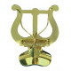 GEWA Large Lyra Trumpet лира (минипульт для нот) для трубы, крепление на раструб, латунь