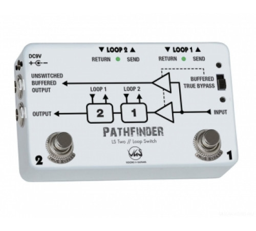 VGS Pathfinder LS-Two педаль для электрогитары переключатель цепей эффектов