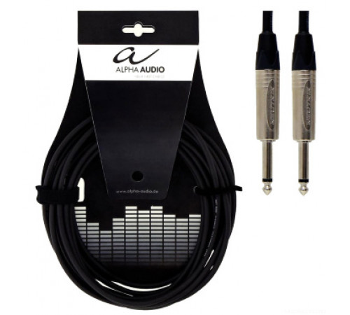 ALPHA AUDIO Peak Line кабель инструментальный monojackХ2, 3 м