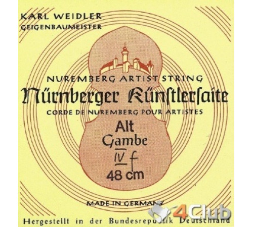 NURNBERGER Kuenstler скрипичные струны 4/4