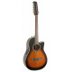 OVATION 1615AX-1 Europe Special Folklore Tobacco Sunburst 12-стр. гитара электроакустическая