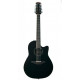 OVATION 2751AX-5 Standard Balladeer Deep Contour Cutaway 12-String Black гитара (Корея)
