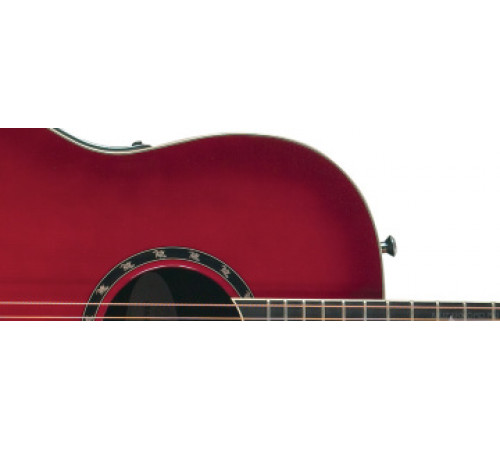 OVATION 2771AX-CCB Standard Balladeer Deep Contour Cutaway Cherry Cherry Burst  гитара (Корея)