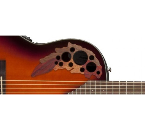 OVATION CE44-1 Celebrity Elite Mid Cutaway Sunburst гитара (Китай)