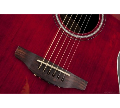 OVATION CS24-RR Celebrity Standard Mid Cutaway Ruby Red электроакустическая гитара (Китай)