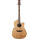 OVATION CS24P-4Q Celebrity Standard Plus Mid Cutaway Natural Quilt Maple гитара  (Китай)