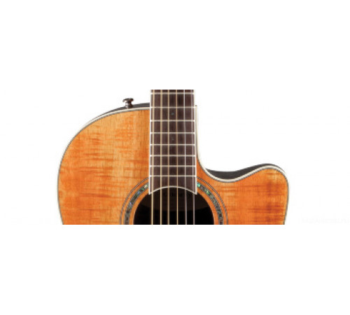 OVATION CS24P-FKOA Celebrity Standard Plus Mid Cutaway Figured Koa гитара  (Китай)