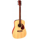 TENSON D10 Dreadnought Natural гитара акустическая