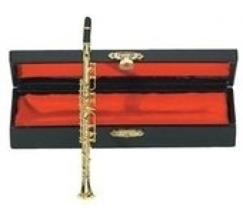 GEWA Miniature Instrument Clarinet сувенир кларнет, латунь, с футляром