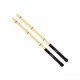 Basix Rods light барабанные щетки бамбук резиновая ручка