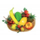 GEWA SHAKER FRUIT BASKET набор пластиковых шейкеров фрукты, 9 предметов, с корзинкой