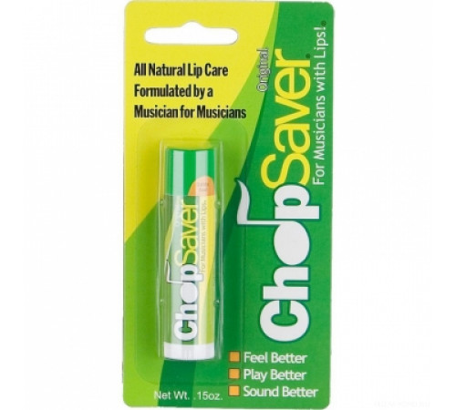 "CHOPSAVER CHPR All-Natural Lip Balm губная гигиеническая помада"