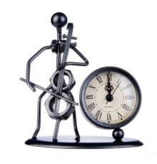 "GEWA Sculpture Clock Cello Сувенирные часы Виолончелист"