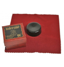 HIDERSINE 6C De Luxe канифоль для виолончели, черная, в квадратной коробке