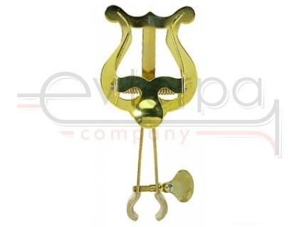 GEWA Small Lyra Trumpet лира (минипульт для нот) для трубы малая, крепл. на резонатор трубку латунь