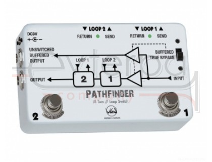 VGS Pathfinder LS-Two педаль для электрогитары переключатель цепей эффектов