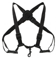 NEOTECH Soft Harness ремень для саксофона 21-31,2 см, наплечные подушки, замок-защелка, черный