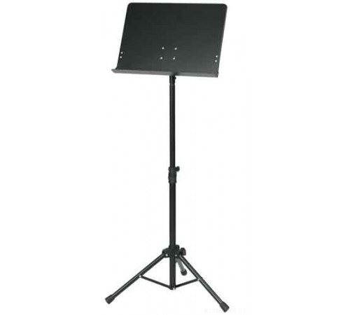 FX Orchestra Music Stand Black пюпитр оркестровый складной, подставка для нот сплошная, черный