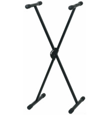 FX Keyboard Stand Black стойка клавишная Х-образная одинарная складная, черная