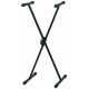 FX Keyboard Stand Black стойка клавишная Х-образная одинарная складная, черная