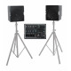 ALPHA AUDIO A-Amp Compact 700 Coax комплект активной акустики с интегрированным микшером, 2Х350 Ватт