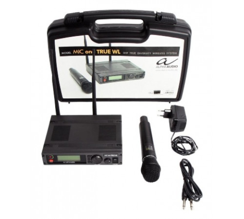 ALPHA AUDIO MIC one TRUE WL радиосистема микрофонная, 40 каналов true diversity