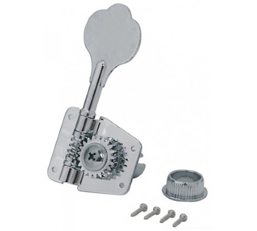 FIRE&STONE Machineheads E-Bass Schaller BM-style колки для бас-гитары открытые, хром, 2+2