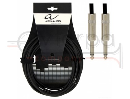 ALPHA AUDIO Pro Line кабель инструментальный 2 Х моноджек 6,3 мм, 6 м