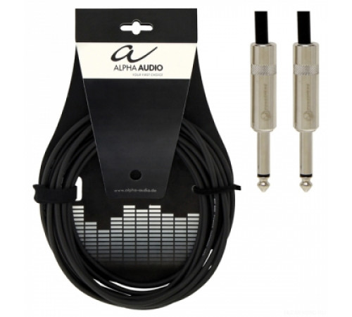 ALPHA AUDIO Pro Line кабель инструментальный 2 Х моноджек 6,3 мм, 9 м