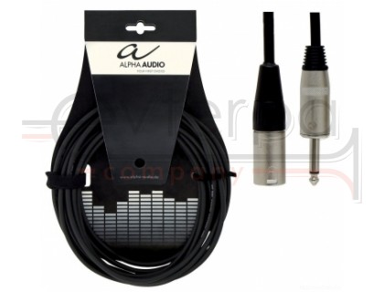 ALPHA AUDIO Pro Line кабель спикерный  XLR(m) - Jack 6,3 (моно). Длина: 5 м.